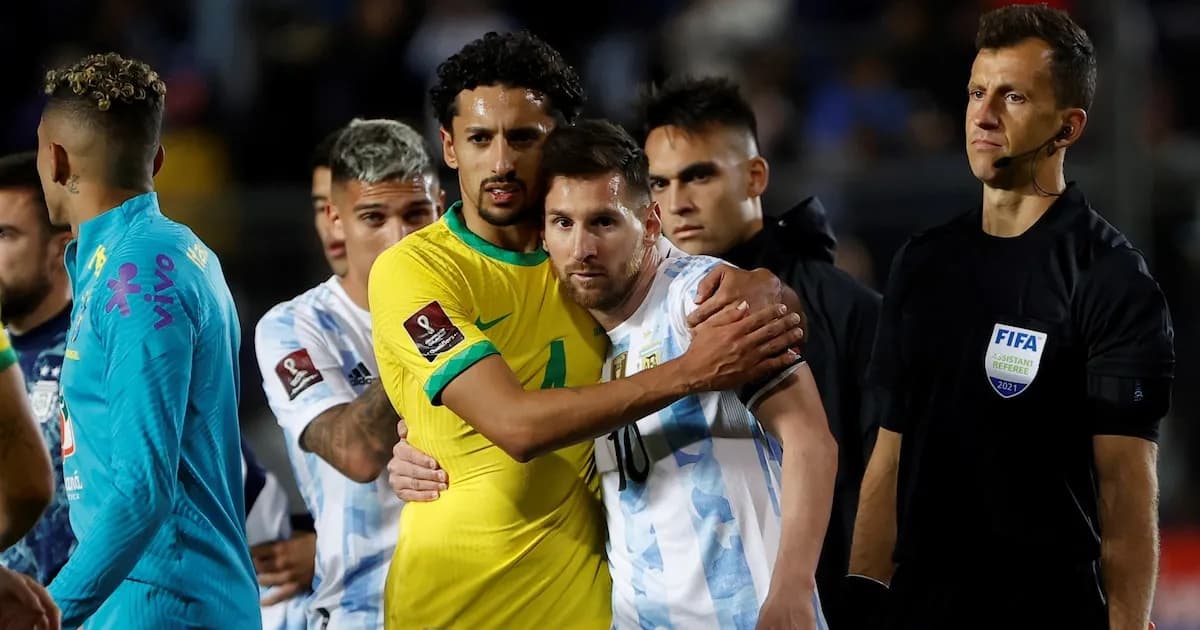 Marquinhos elogia a Messi y habla de un posible duelo entre Brasil y Argentina en el Mundial