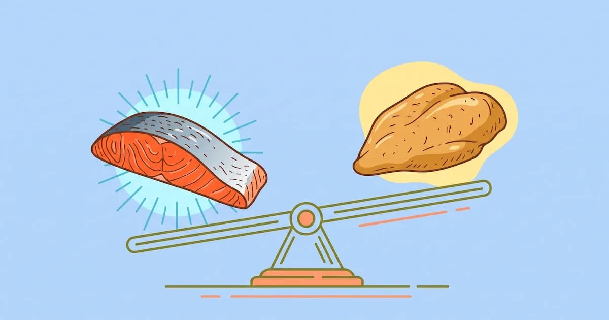 El pescado, una opción superior al pollo para potenciar el desarrollo muscular