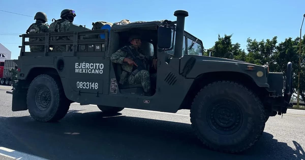 Alerta en Matamoros: Fuerzas Armadas realizan operativo tras situación de riesgo