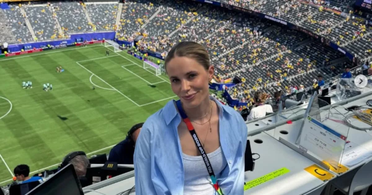 Lili Engels: La joven presentadora que desafió al técnico alemán en el Mundial 2026