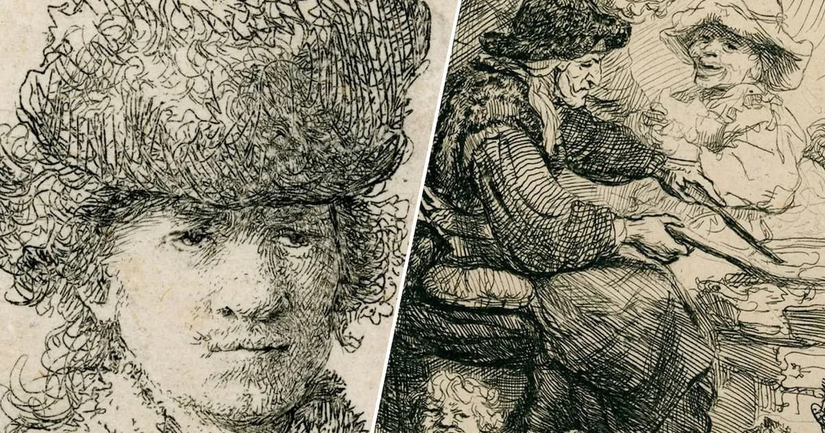 Descubren obras de Rembrandt en colección familiar tras casi cien años de olvido