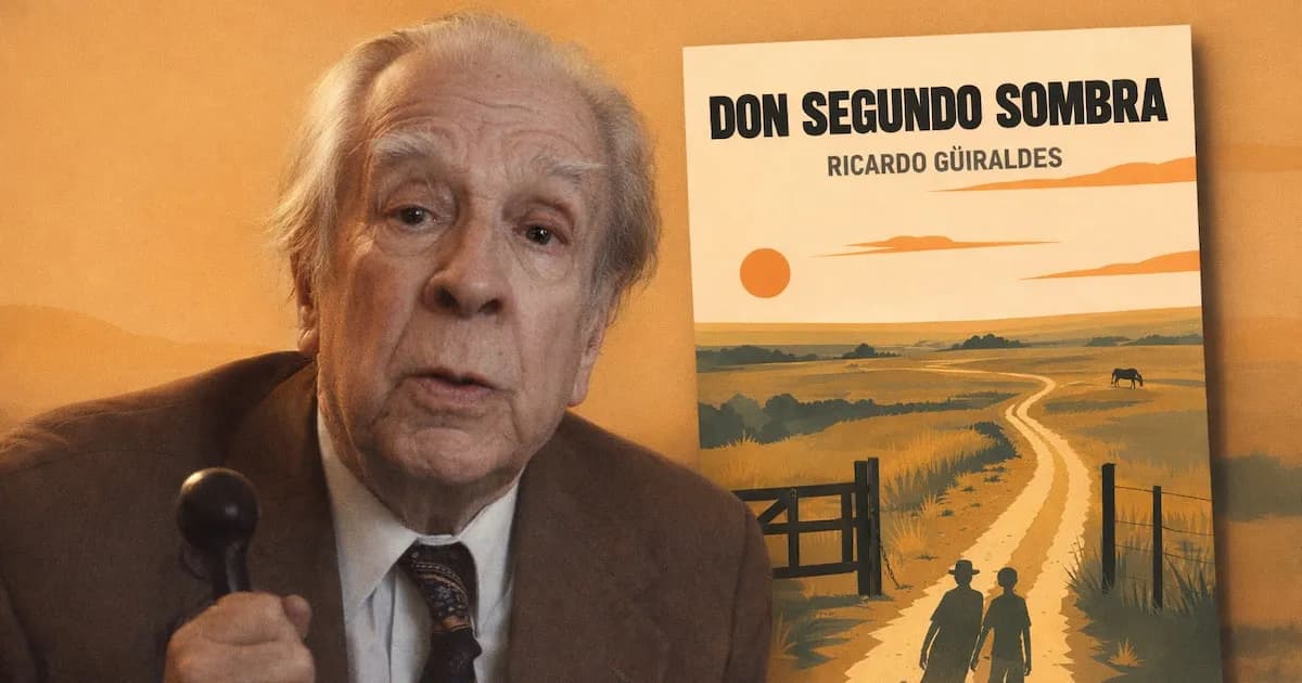 Cien años de 'Don Segundo Sombra': la crítica de Borges a la obra de Güiraldes