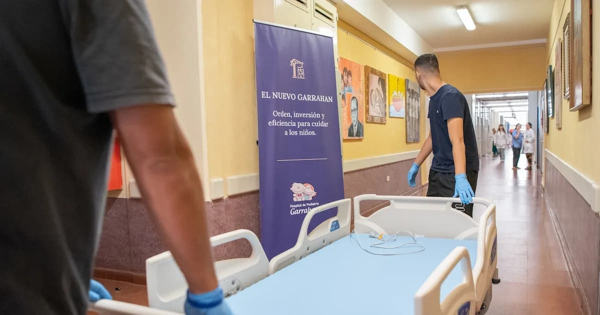 El Hospital Garrahan recibe nuevas camas y avanza en reformas estructurales
