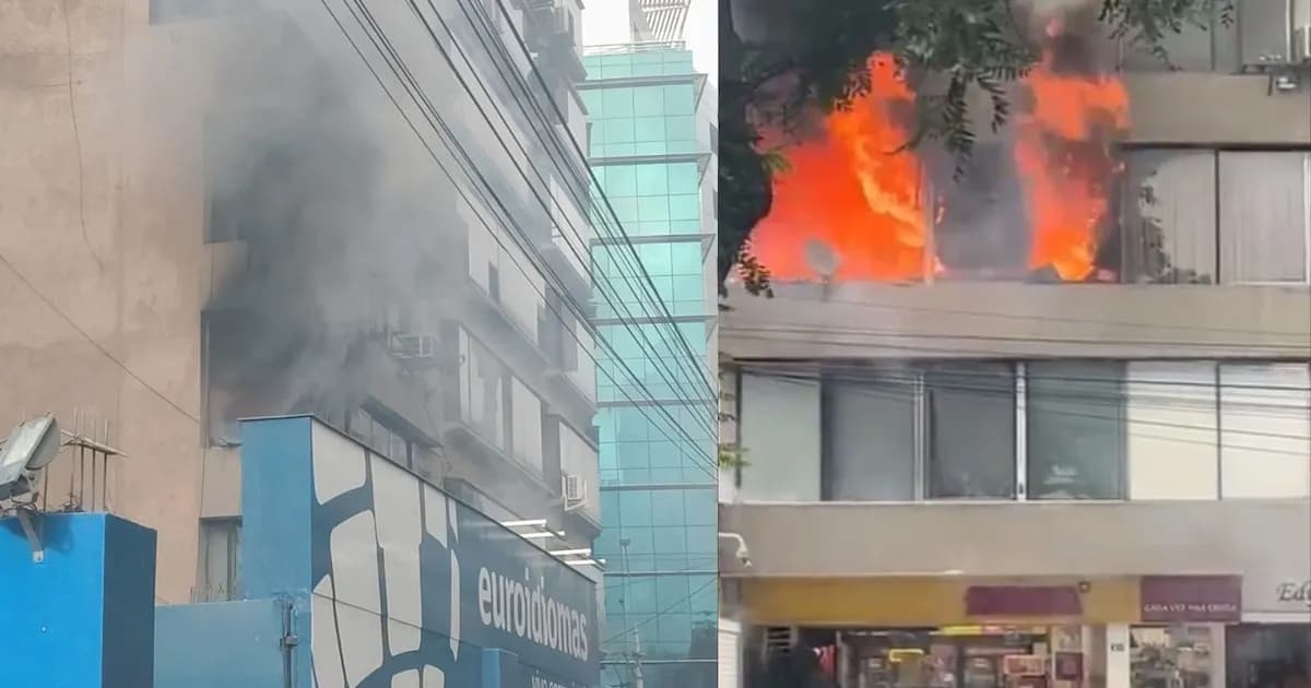 Incendio en Miraflores: Bomberos luchan contra las llamas cerca del parque Kennedy