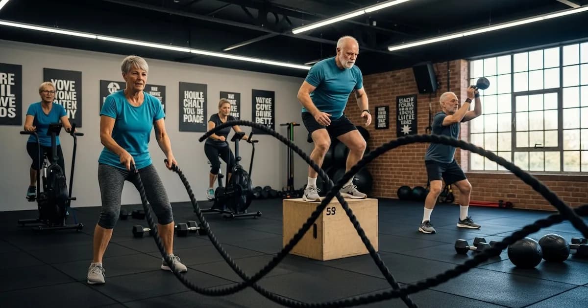 El HIIT: Un aliado para la salud de los adultos mayores en la lucha contra la grasa