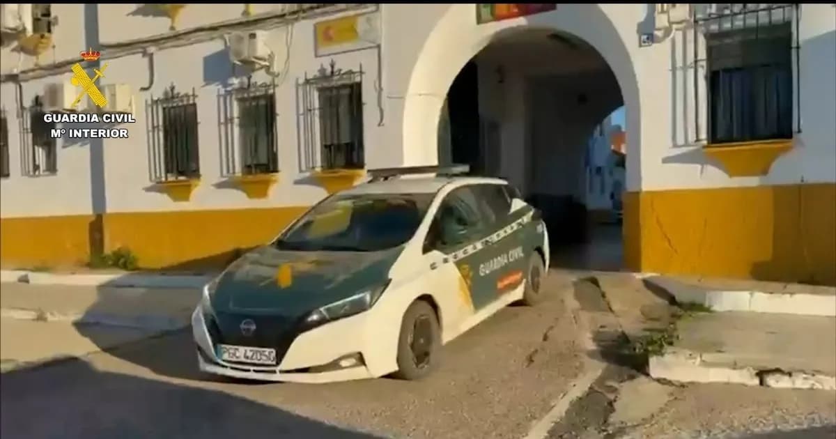 Operativo de la Guardia Civil contra el Narcotráfico en Huelva