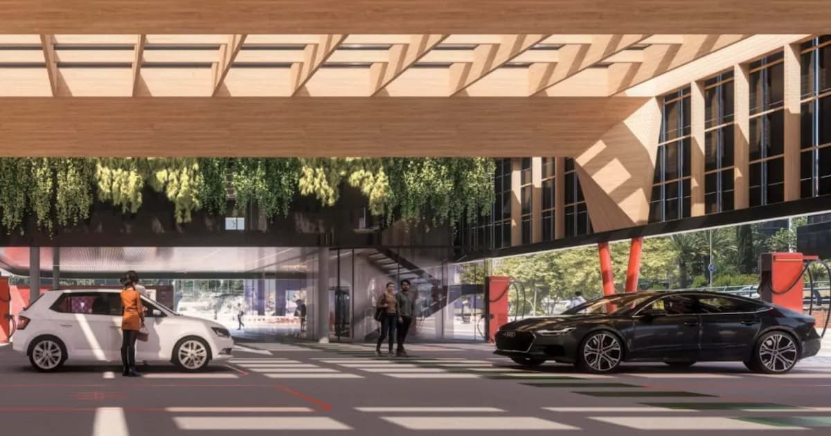 Madrid avanza hacia la movilidad sostenible con una electrolinera ultrarrápida