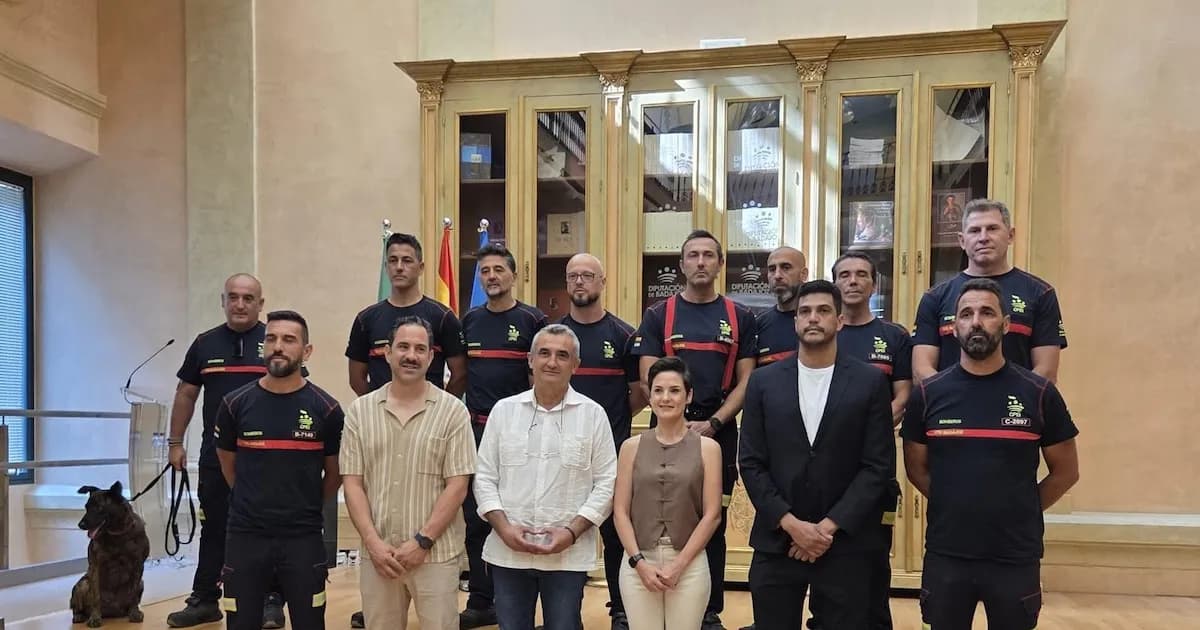 Bomberos de Badajoz regresan de Venezuela con lecciones de humanidad tras devastadores terremotos