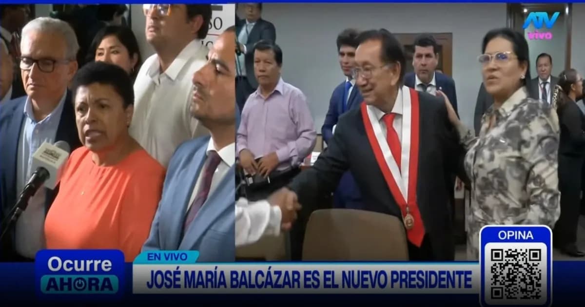 Martha Moyano critica elección de Balcázar y alerta sobre posible indulto a Castillo