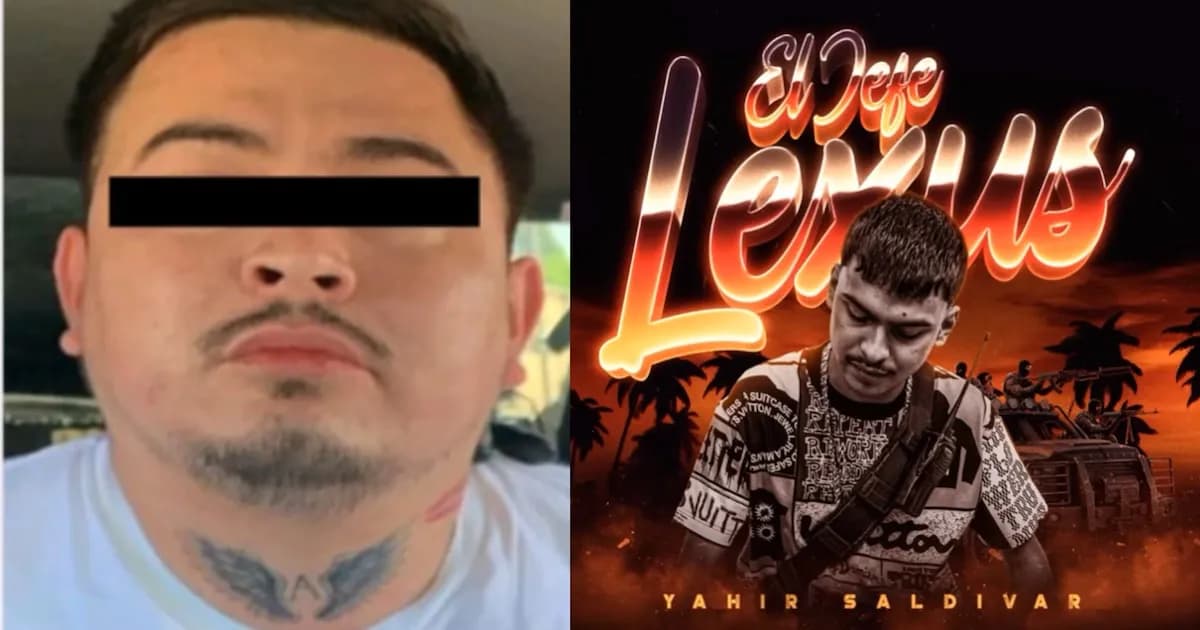 Detienen a 'Lexus', líder del Cártel del Golfo, tras el lanzamiento de un corrido popular