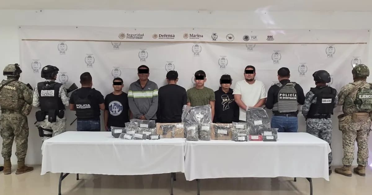 Detienen a seis hombres por incendios de vehículos tras la caída de 'El Mencho'