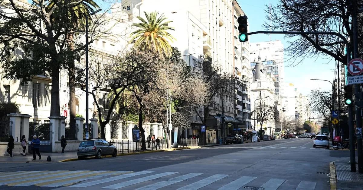 La Ciudad de Buenos Aires se vacía en medio del partido Argentina-Egipto