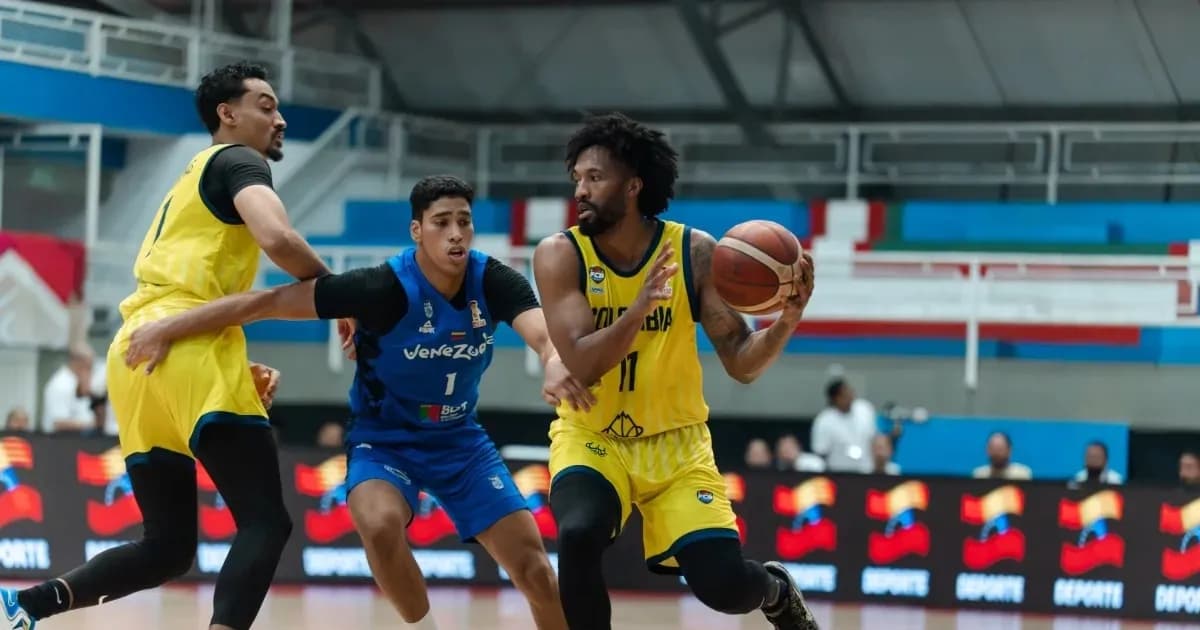 Colombia se impone a Venezuela y avanza a la segunda ronda del clasificatorio al Mundial de Baloncesto