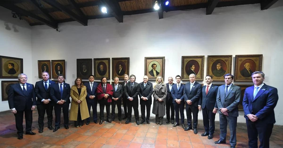 Milei reúne a gobernadores en Tucumán antes de crucial votación en el Congreso