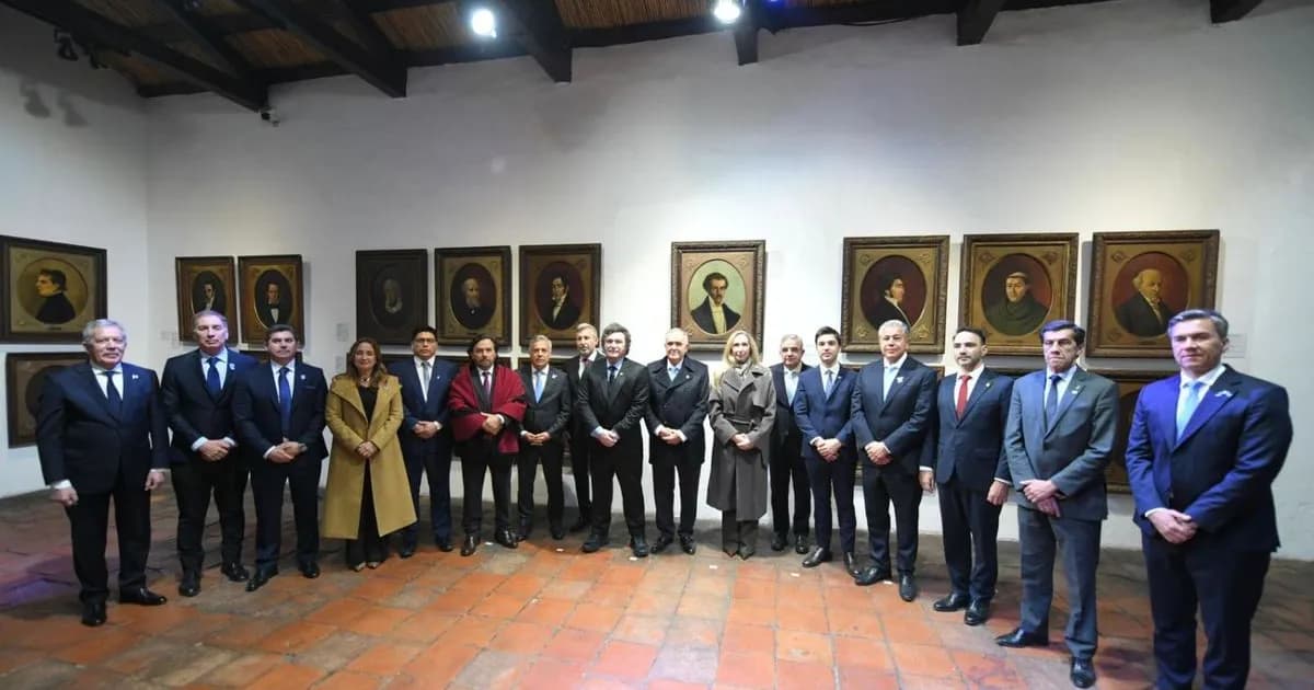 Javier Milei y su encuentro con gobernadores en la Vigilia por la Independencia