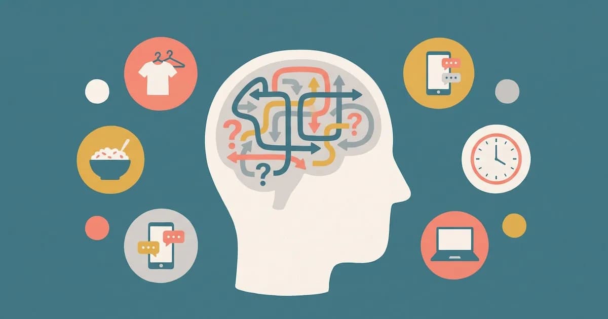 El impacto de la sobrecarga de decisiones en la salud mental y la productividad