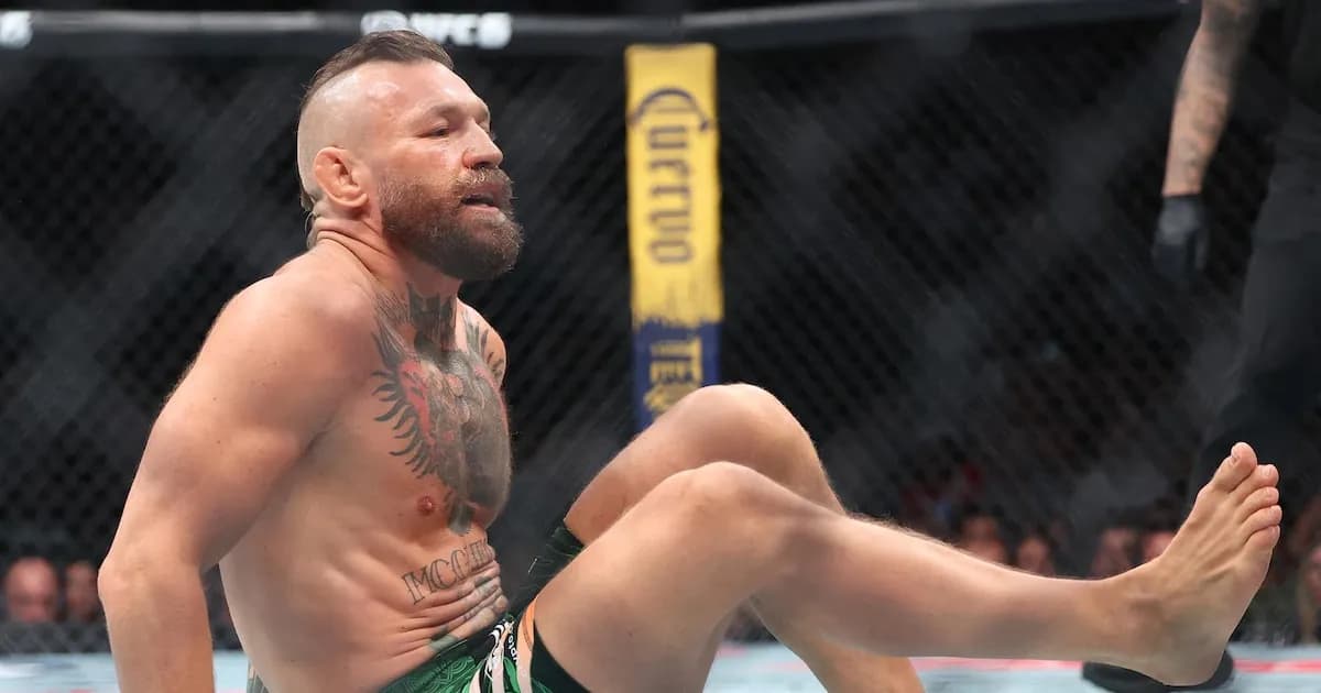 Conor McGregor enfrenta un duro golpe tras su rápida derrota y lesión en UFC 329