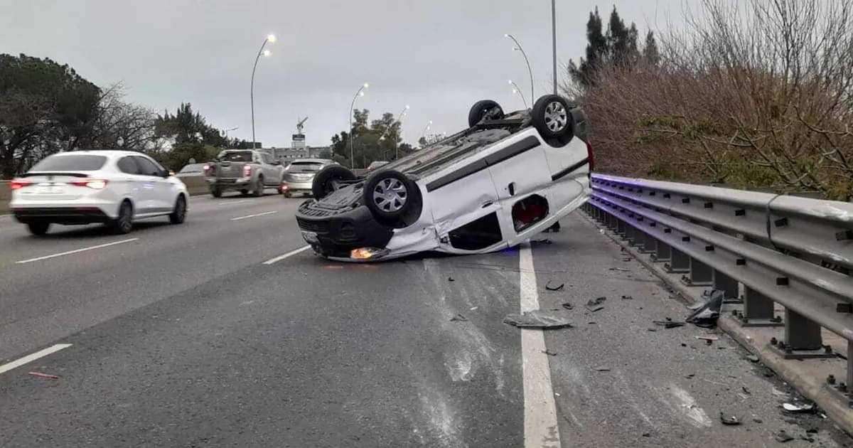Madrugada trágica en CABA: 12 accidentes viales y dos heridos graves en la General Paz