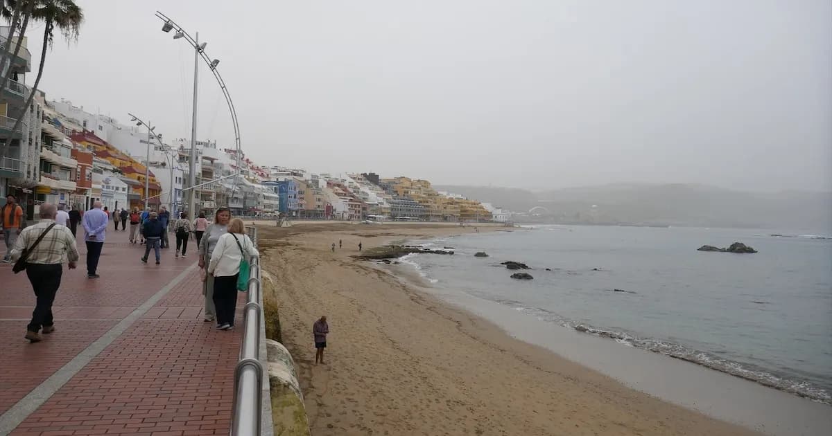 Alertas meteorológicas en Canarias: vientos intensos y lluvias de barro por DANA