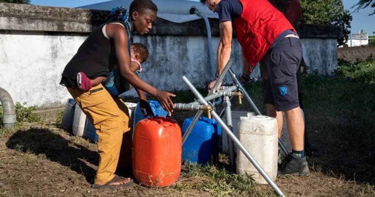 Finaliza la misión 'AquaSTART' en Mozambique: 750.000 litros de agua potabilizada en 27 días