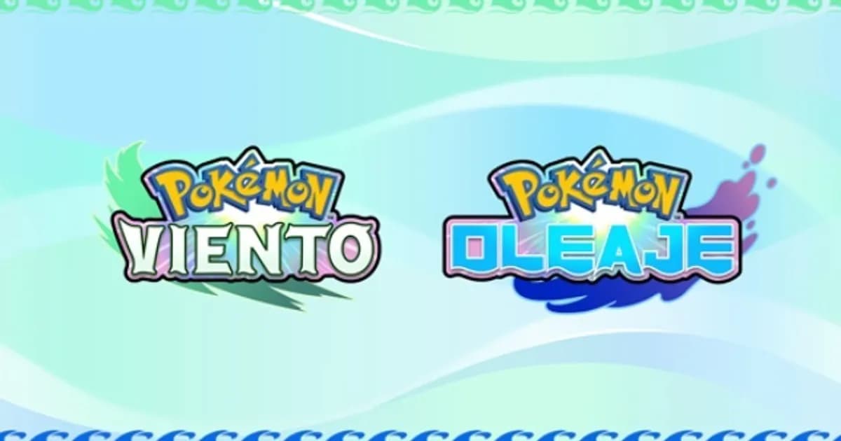 Pokémon Viento y Oleaje: la nueva era de Pokémon llegará en 2027