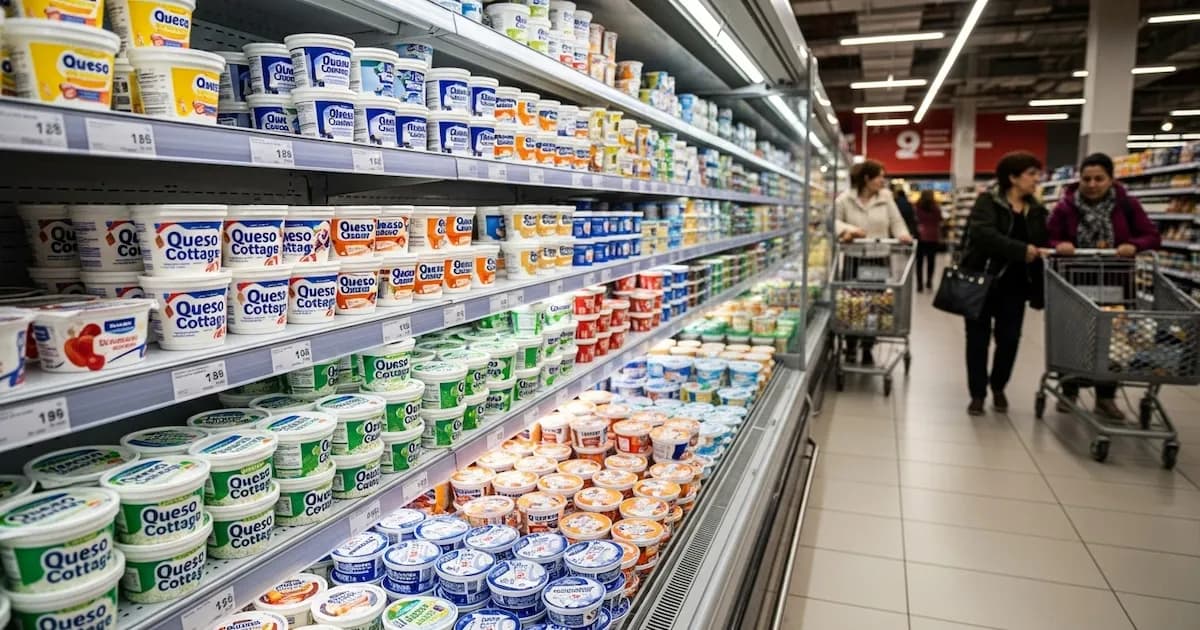 Retiro de queso cottage en EE. UU. por fallas en pasteurización