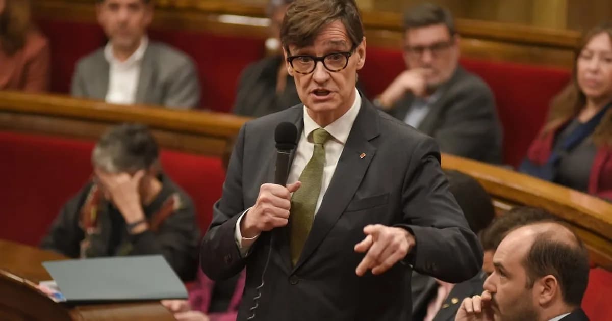 Illa apoya la ley de amnistía y afirma que Puigdemont debería regresar a Cataluña