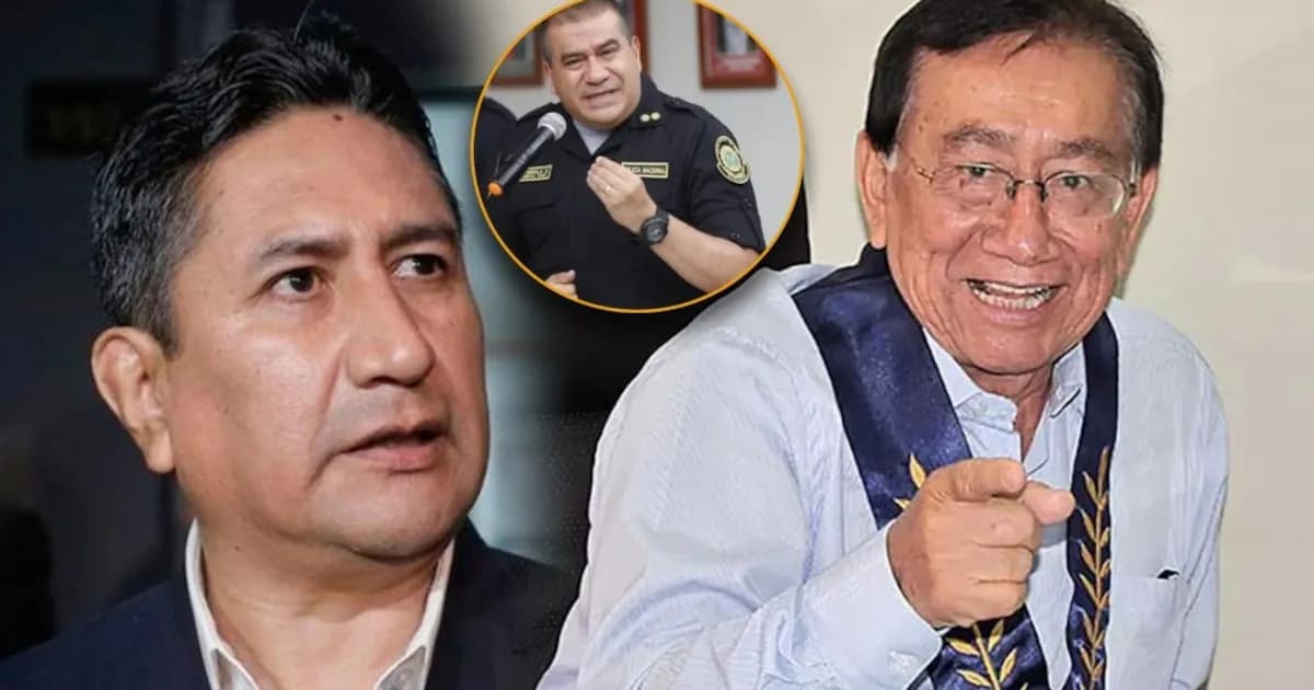 Vladimir Cerrón exige cambios al presidente José María Balcázar y critica a la Policía Nacional