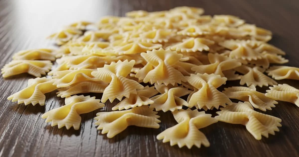 Cómo preparar farfalle caseros: una receta fácil y rápida