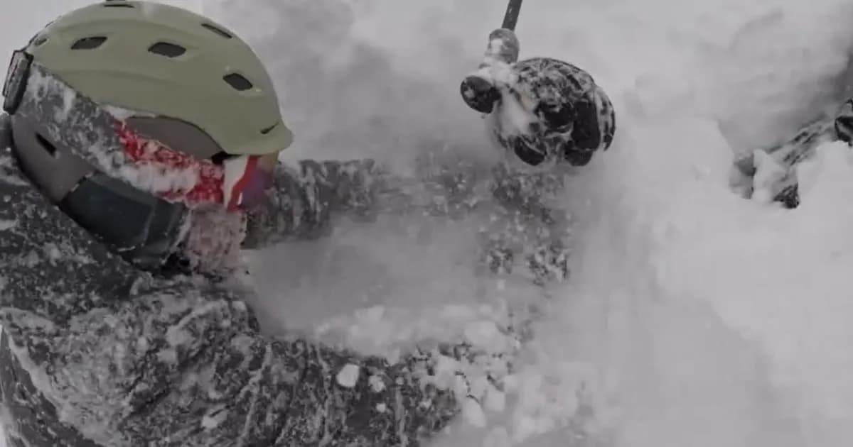 Valientes esquiadores salvan a un hombre atrapado en nieve en Palisades Tahoe