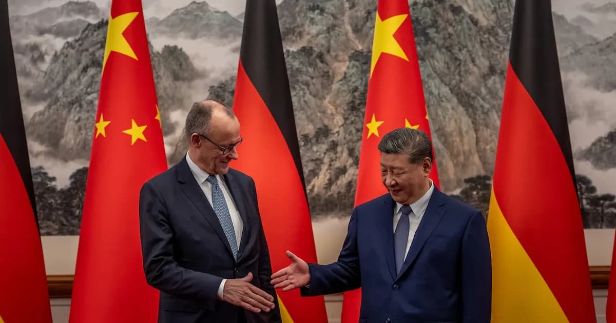 Alemania exige a China un comercio justo durante visita de su canciller