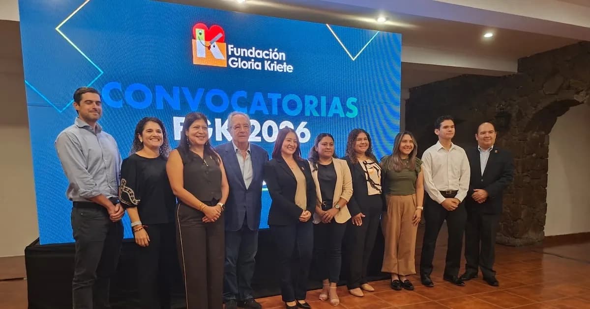 El Salvador lanza convocatorias para inversión social y educativa con la Fundación Gloria Kriete