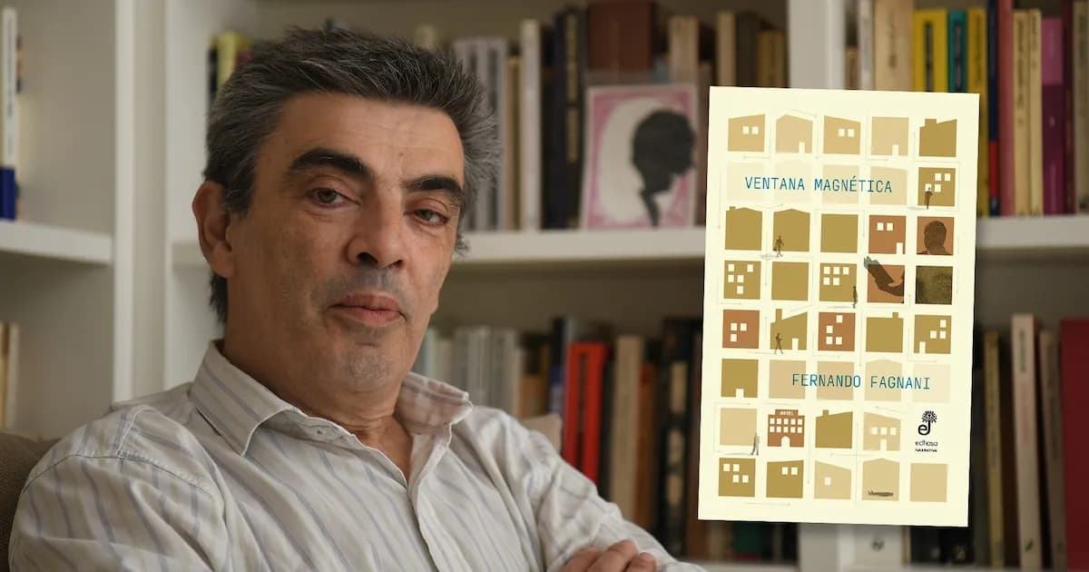 Fernando Fagnani presenta 'Ventana magnética', un ensayo nacido del desafío contra el cáncer