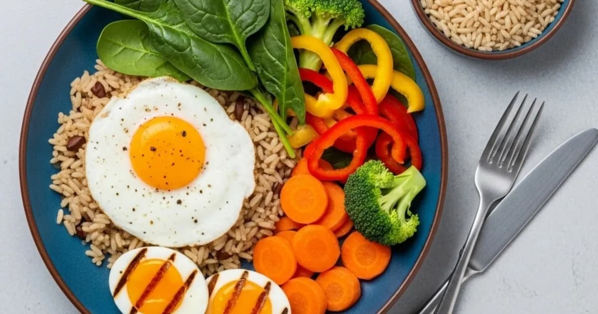 Harvard propone arroz y huevo como la dupla ideal para aumentar masa muscular