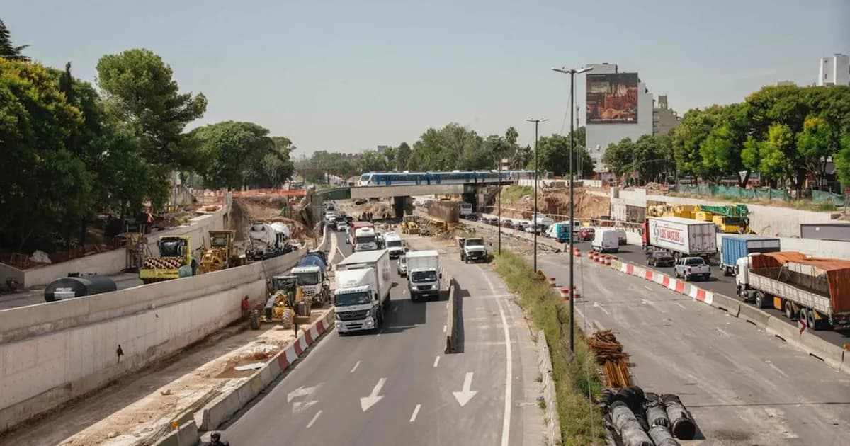 La renovación de la Dellepiane promete reducir a la mitad los tiempos de viaje en hora pico
