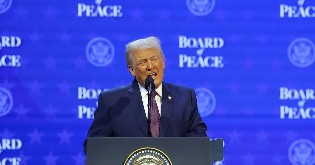 Trump lanza el 'Consejo de Paz' en Washington para abordar la reconstrucción de Gaza