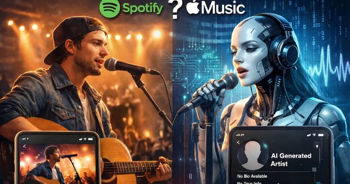 Cómo identificar si una canción es de un artista real o generada por IA en plataformas de streaming