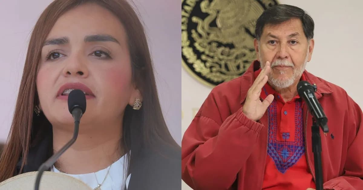 IEM ordena a Fernández Noroña retirar videos misóginos sobre alcaldesa de Uruapan