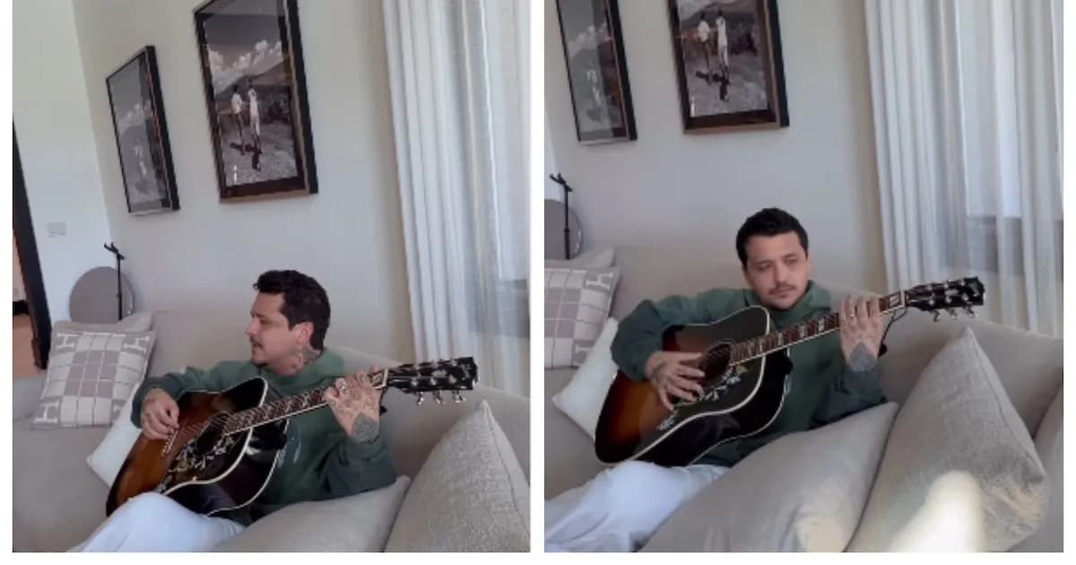 Christian Nodal genera expectativa con el adelanto de su nueva canción 'Incompatibles'