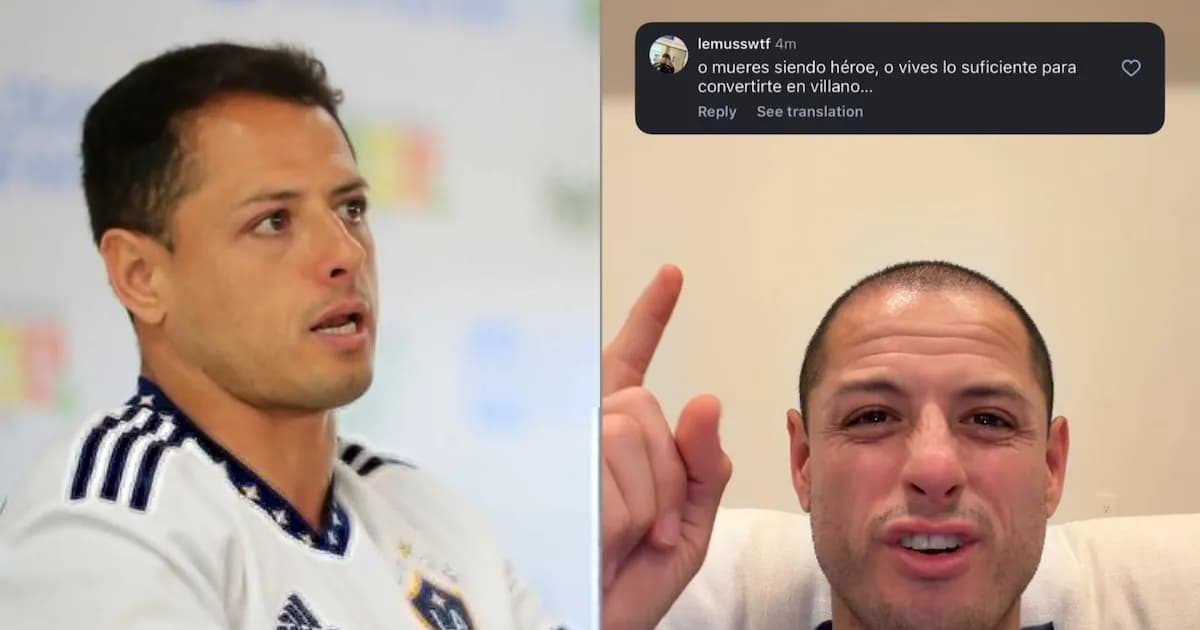 Chicharito desata polémica por omitir a Chivas en su lista de clubes favoritos