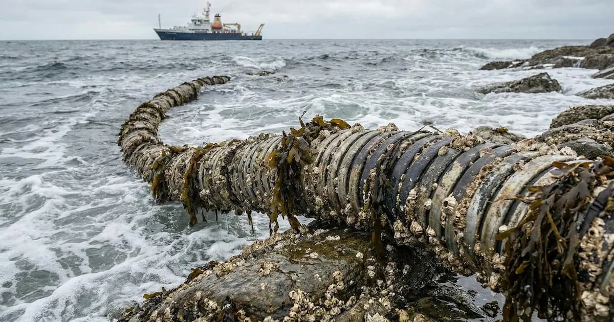 Finaliza la extracción del TAT-8, el pionero en fibra óptica submarina