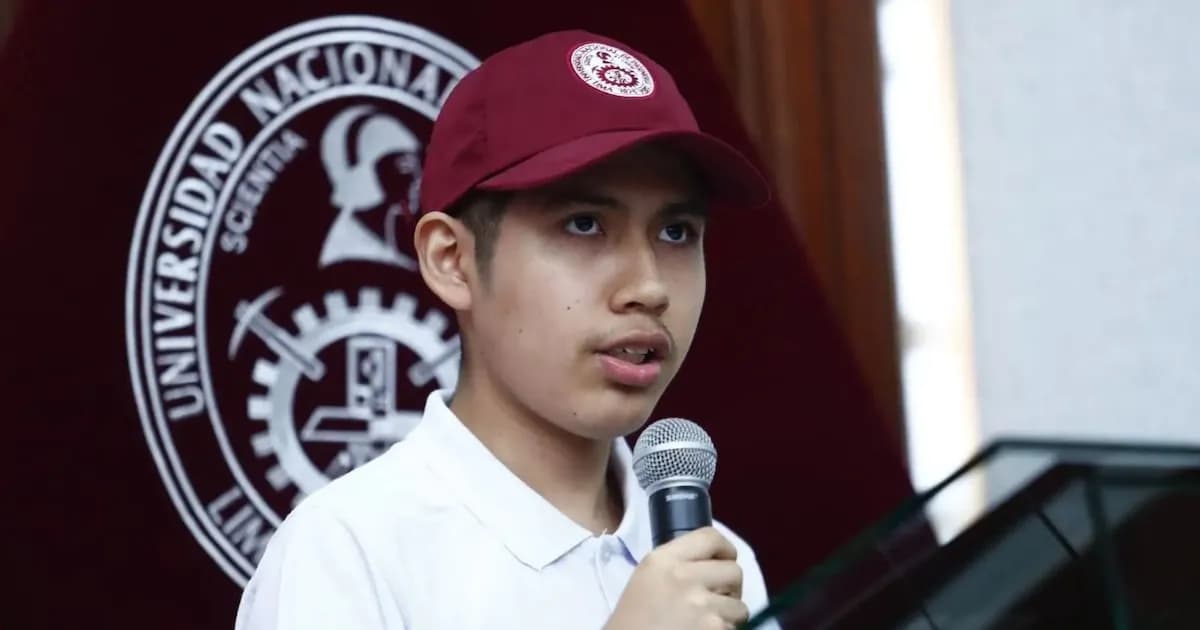 Un adolescente de 17 años se destaca en el examen de admisión de la UNI 2026
