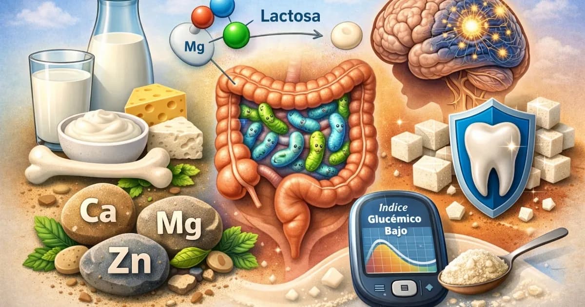 Lactosa: Beneficios y propiedades del azúcar de la leche según la ciencia
