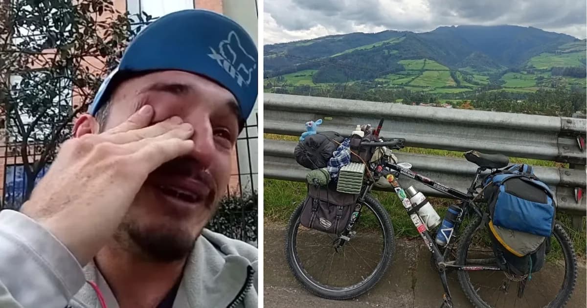 Turista argentino relata el robo de su mochila en Bogotá y expresa su miedo