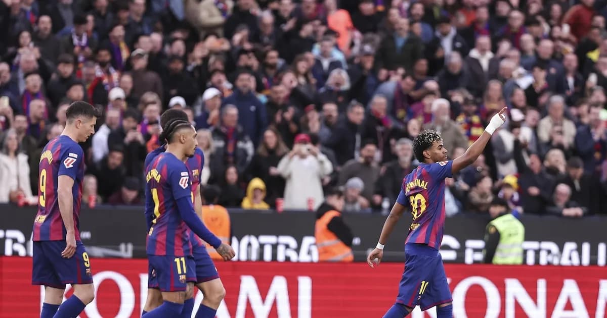 Lamine Yamal brilla en la victoria del Barcelona sobre Villarreal por 4-1