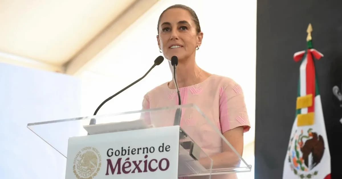 Sheinbaum insiste en que EE.UU. debe colaborar contra el tráfico de armas