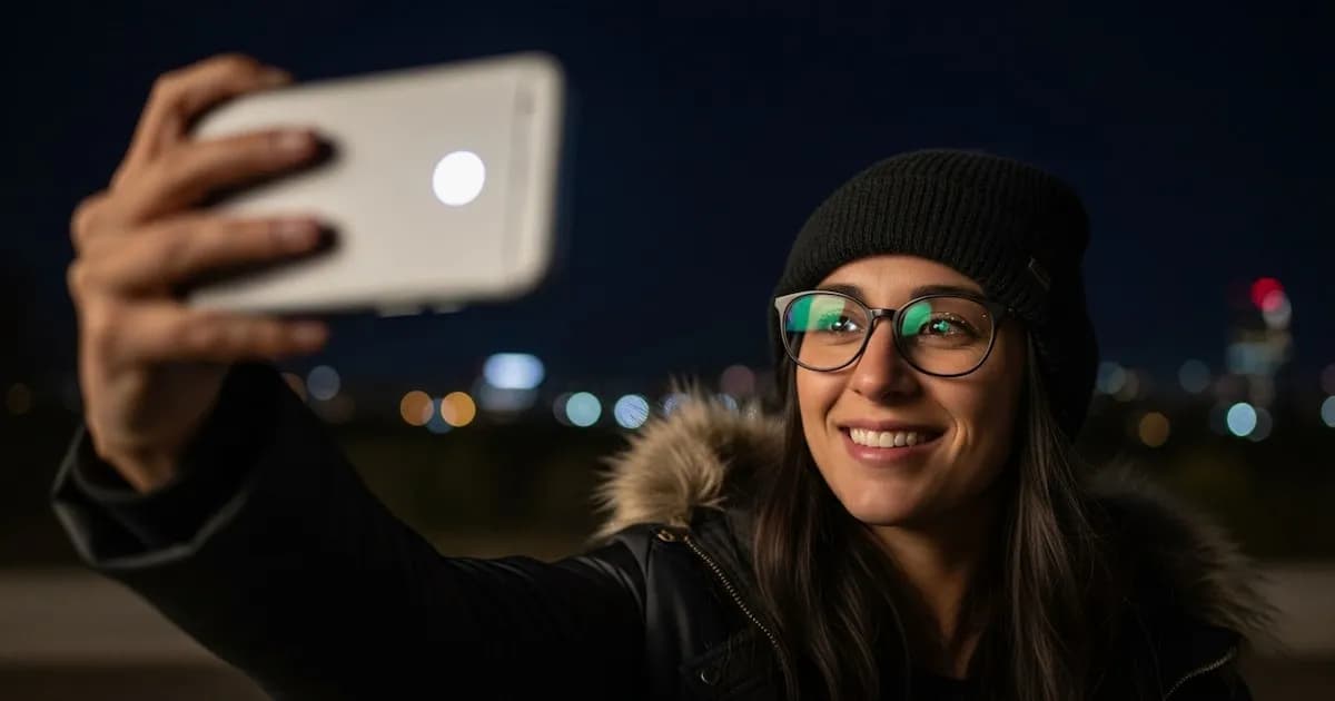 Consejos para capturar mejores selfies nocturnos con tu smartphone