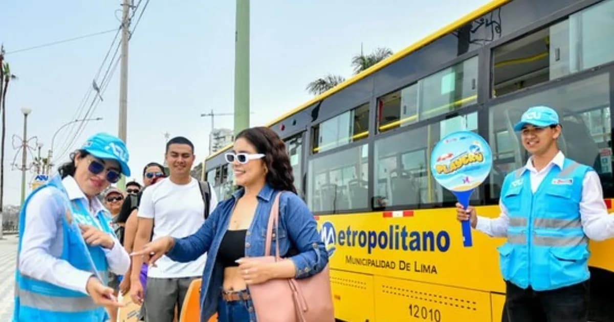 Fin de los servicios Playeros del Metropolitano: horarios y detalles claves
