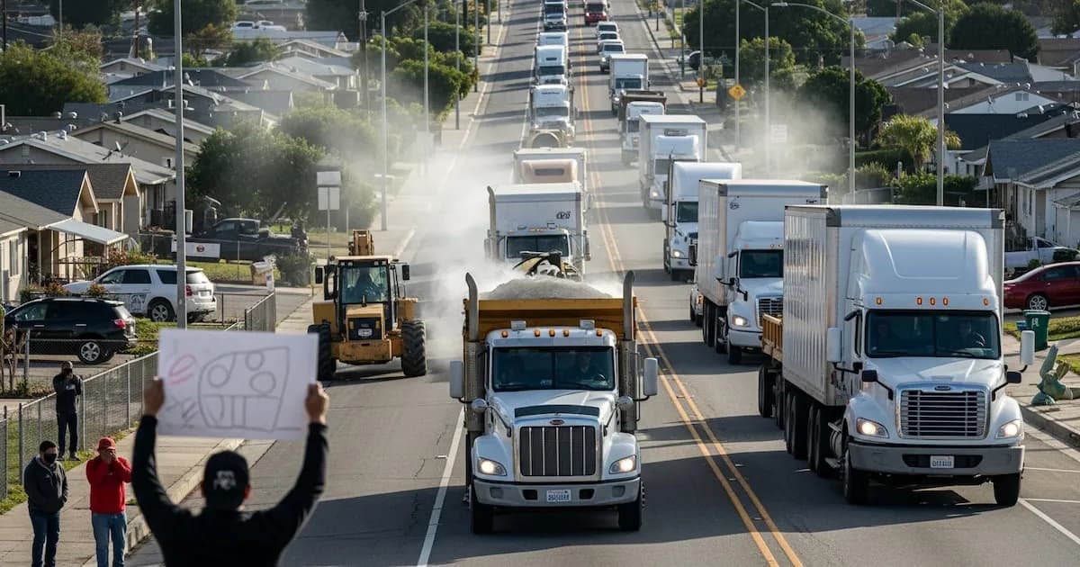 Investigación en Miami-Dade sobre el tráfico de camiones y su impacto en Redlands
