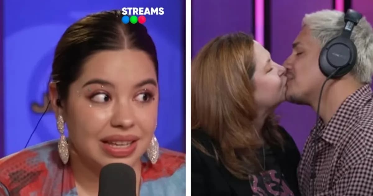 La hija de Andrea del Boca reaccionó al beso de su mamá con Kennys Palacios: “Fuerte”